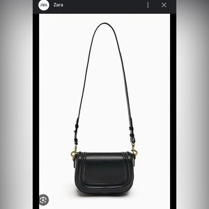 ZARA CROSSBODY BLACK BAG